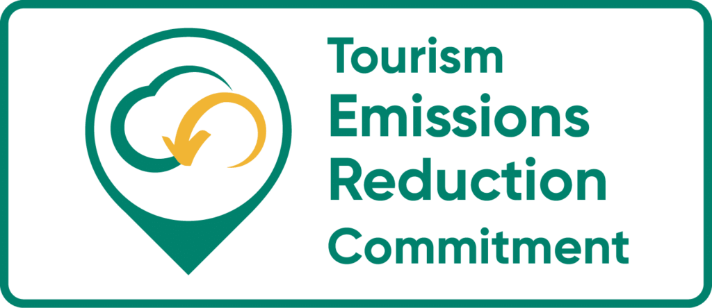 Tourism Emissions Reduction Commitment Badge